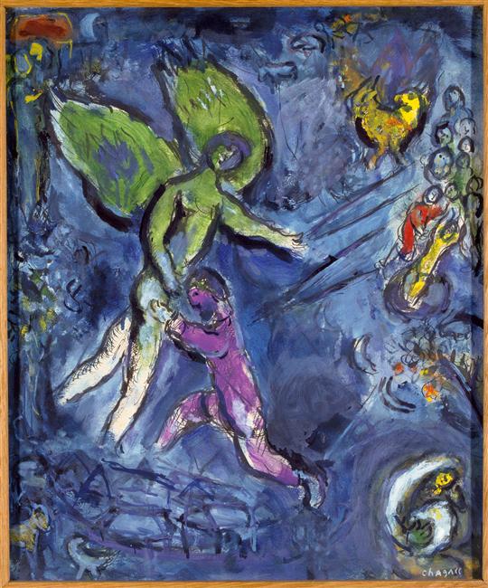 jacob-wrestling-with-the-angel chagall